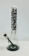 CASTLE GLASS Laser Lines Beaker (16″)