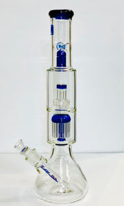MARLEY 18" 2 Perc 7mm Thick Beaker