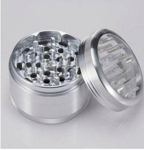 SHARPSTONE® CLEAR TOP 4 PIECE HERB GRINDER - 2.5"