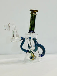 Cheech 8" Rig with Quartz 4mm Banger