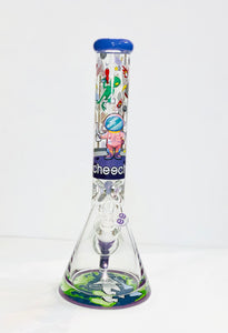 CHEECH 16” 12mm Base Space Decal Beaker