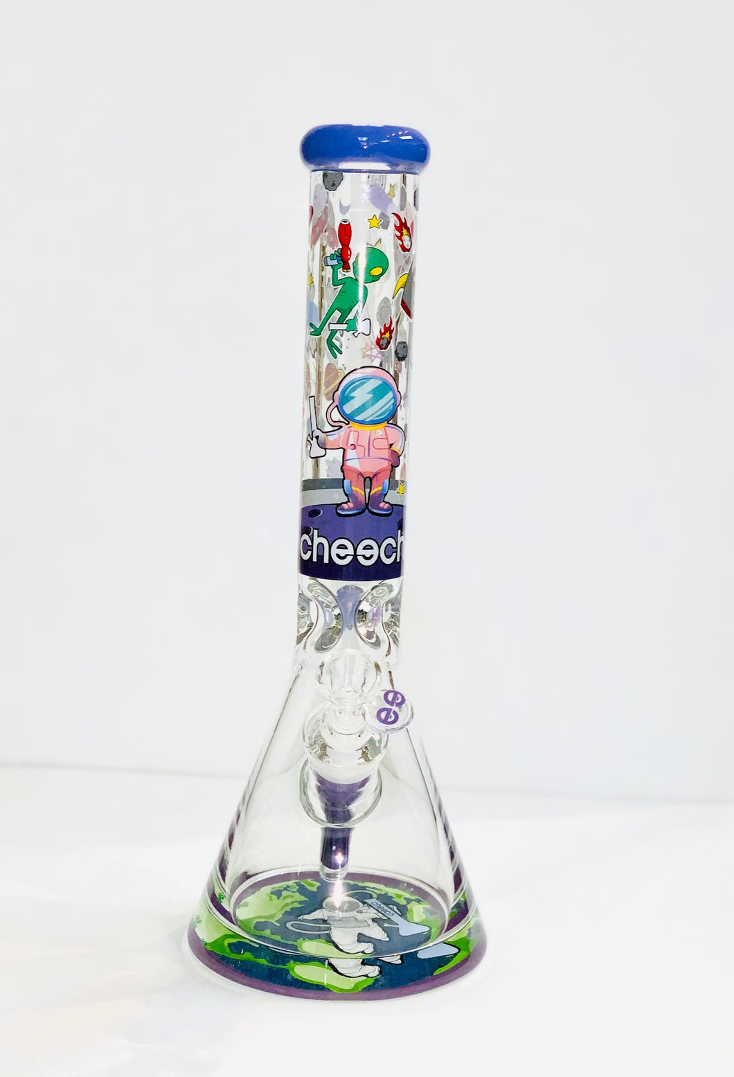 CHEECH 16” 12mm Base Space Decal Beaker